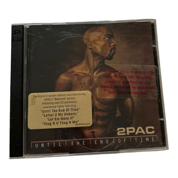 2PAC – UNTIL THE END OF TIME (2001) CD (2CDs) MADE‎ IN EU - Picture 2 of 8